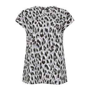 New Deal Vintage Animal Print Camisetas de mujer Manga corta Verano Casual O-cuello Anti-Pilling Transpirable Bangladesh Hecho - Product Image 3