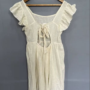 100% coton décontracté femmes doux sans bretelles doux Floral plage sans bretelles doux Floral plage conceptions pour petite quantité vêtements - Product Image 1