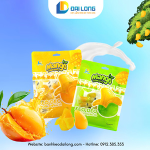 Dai Long Best <b>Quality</b> Mango Jelly Candy Tasty <b>Sweet</b> Soft with a Hint of Sour Delicious Fruity Flavored Candy Box Packaging - Product Image 2