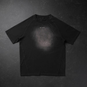 เสื้อยืดผ้าโพลีเอสเตอร์ผ้าฝ้ายโพลีเอสเตอร์พิมพ์โลโก้ดิจิทัลแบบเรียบๆออกแบบได้ตามต้องการ - Product Image 4