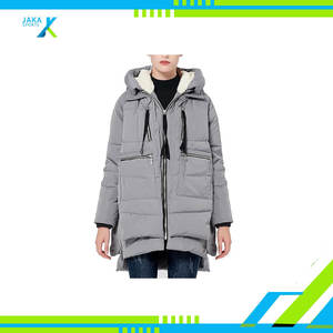 Manteau d'hiver matelassé écologique pour femmes ArcticWarm, parka longue à capuche, vêtements d'extérieur chauds, mode décontractée tendance - Product Image 2