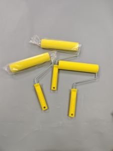 <span class=keywords><strong>Rouleau</strong></span> à peinture de 9 pouces, <span class=keywords><strong>rouleau</strong></span> en <span class=keywords><strong>mousse</strong></span> haute densité, brosse à <span class=keywords><strong>rouleau</strong></span>, housse de <span class=keywords><strong>rouleau</strong></span> en éponge pour la peinture des murs intérieurs - Product Image 5