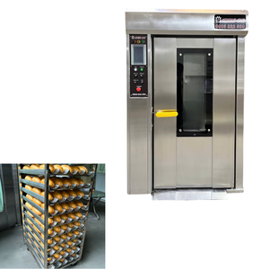 Good Price Oven for Baking Bread 16 Trays Iso Certificate 1100Kg 380V 220V <b>Rotary</b> Oven Made in Vietnam KIEN an Factory - Product Image 1