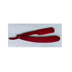 Rasoir de barbier professionnel à bord droit, rasoir de barbier classique de voyage à domicile avec lames de remplacement faciles, rasage de barbe - Product Image 2