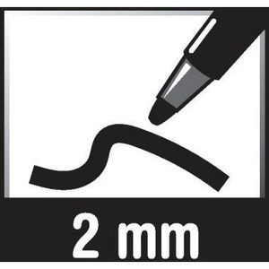 Lápiz Estándar Faber-Castell CASTELL para Copiar Documentos con Cuerpo Lacado en Rojo - Product Image 3