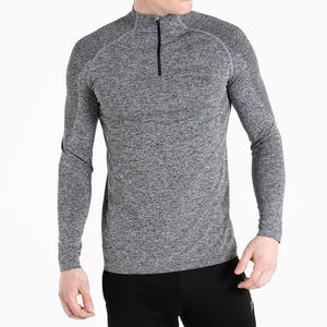 Vente en gros de vêtements de gymnastique pour hommes, vêtements de Sport en vrac pour hommes, Fitness, demi-fermeture éclair et chemises à manches longues - Product Image 1