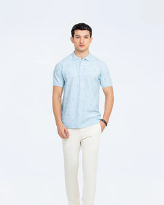 Camiseta de Polo de Golf de Diseño OEM para Hombre, Ropa de Golf de Alto Rendimiento, Impresión de Lujo de Alta Calidad, Logotipo Personalizado, Secado Rápido, Corte Ajustado - Product Image 2