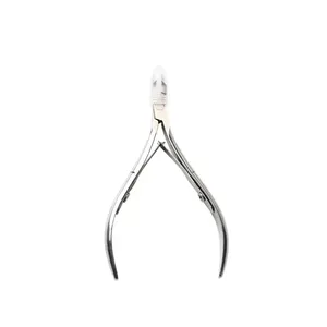 Pinzas calientes para cutículas de mandíbula completa Manual de alta calidad profesional, pinzas para esquinas de uñas de acero inoxidable, tecnología de forja en caliente ANAAIF - Product Image 4