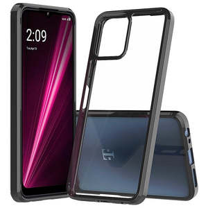 เคสอะคริลิค TPU พรีเมียมสำหรับ T-Mobile Revvl 6 5G/Revvl 6X Celero 5G 2023/2021 Samsung Galaxy A22 สีดำ - Product Image 1