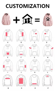 2025 célèbre marque de luxe sweat à capuche personnalisé en gros Streetwear unisexe plaine de haute qualité surdimensionné coton biologique 450 GSM sweat à capuche - Product Image 4