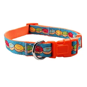 Vente directe du fabricant Collier de chien en nylon rétractable à 2 couches de haute qualité, confortable, harnais de luxe pour animaux de compagnie avec échantillon gratuit - Product Image 6