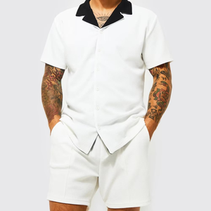 Polo de algodón a rayas con logotipo personalizado de alta calidad, manga corta de Golf, ajuste Regular, ropa de verano transpirable y cómoda - Product Image 3