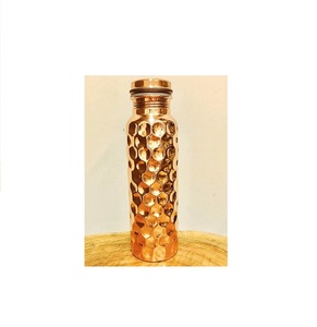 Handmade Hammers <b>Copper</b> Water <b>Bottle</b> for Home <b>Drink</b> Ware Use 100% High Quality Pure <b>Copper</b> Water <b>Bottle</b> for Hottest Sale - Product Image 3