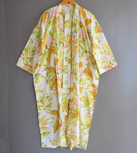 Chaqueta larga de manga larga con cinturón para mujer, chaqueta con estampado Floral hecho a mano, estilo bohemio y Hippie, venta al por mayor, precio bajo - Product Image 4