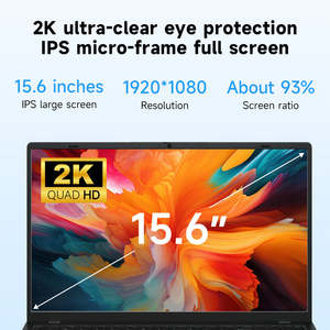 16GB RAM 512GB Ssd 1TB en Tel I5 Computadora portátil 2.0MP HD 1080P 15,6 pulgadas IPS Laptop Business Cheap Gaming Laptop - Product Image 2