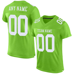 Camisetas de fútbol americano de talla grande personalizables sublimadas, manga corta, antibacteriano, absorbe la humedad, transpirable, Anti-UV - Product Image 2