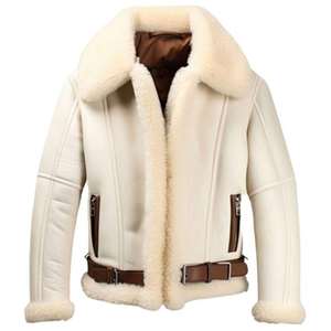Trending Hot Sale <b>Men</b> Genuine Leather <b>Jacket</b> High Quality Winter <b>Men</b> Leather <b>Jacket</b> For Online Sale <b>jacket</b> for <b>men</b> <b>Sheepskin</b> - Product Image 4