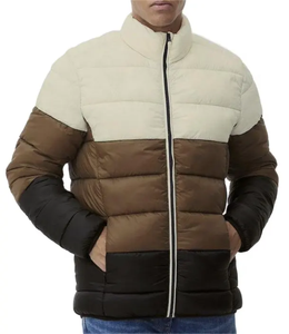 Vente en gros Logo personnalisé Surdimensionné Léger Résistant à l'eau à capuche Hommes Manteaux en duvet Vestes bouffantes pour hommes 2025 - Product Image 1