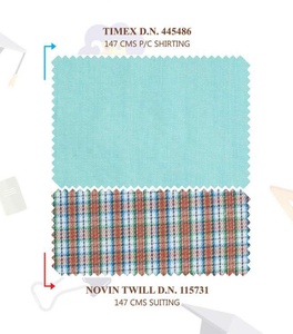 Groothandel <span class=keywords><strong>Super</strong></span> Zacht Geweven Garen Geverfd Effen Geverfd <span class=keywords><strong>Polyester</strong></span> Katoenen Stof Voor School Uniform