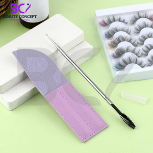 Faites votre propre meilleur fournisseur avec une brosse de forme incurvée Nouvelle arrivée en acier inoxydable Separaor Eye Lash Tools - Product Image 5