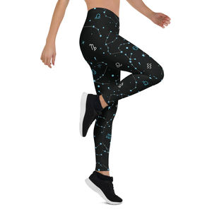 Leggings de gymnastique taille haute taille moyenne du fournisseur taïwanais Leggings de yoga à la main en coton à motif solide avec fermeture à la taille élastique - Product Image 6