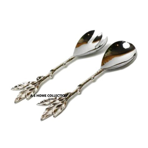 Texture martelée manche doré métal Restaurant hôtel couverts en acier inoxydable cuillère fourchette couteau ensemble de couverts - Product Image 5