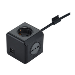 Multipresa Cubo Dual 2 Schugo + 2 Bipolari + 2 USB 2.1A - Product Image 1