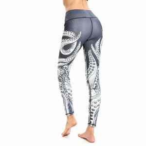 Leggings Transpirables Más Recientes, Leggings de Algodón con Sublimación Personalizada, Leggings de Alta Elasticidad, Leggings de Secado Rápido para Mujer - Product Image 3