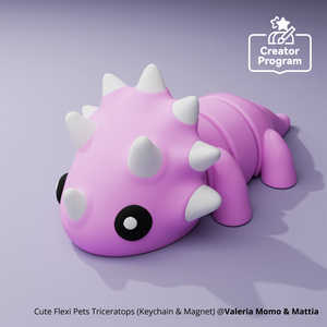 Porte-clés et aimant personnalisés avec logo mignon de la collection Flexi Pets en PVC souple, silicone et métal pour les amoureux des animaux - Product Image 6