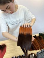 Cheveux humains droits SDD à bas prix, cheveux vierges 100% Vietnam, vendeurs de cheveux vietnamiens bruts