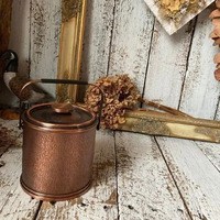 Seau à glace en cuivre métallique le plus vendu, bacs à boissons personnalisés pour fêtes, refroidissement des boissons, durable, facile à nettoyer, personnalisable