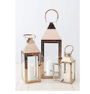 Lanterne décorative à graver faite à la main Décoration de maison Lanterne à bougie en métal pour la maison Décoration de jardin et d'extérieur - Product Image 4