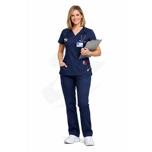 Ensemble de vêtements de travail médicaux pour femmes, uniforme professionnel d'infirmière, vente en gros - Product Image 1