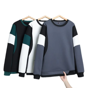 Sudadera de cuello redondo de gran tamaño de algodón/poliéster para mujer, logotipo bordado, cómoda, elegante, holgada, de manga larga, para invierno - Product Image 5