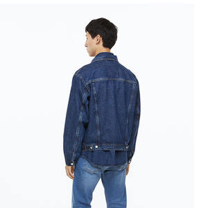 Chaqueta vaquera personalizada de 100% algodón para invierno con etiqueta privada y logotipo personalizado tela ligera - Product Image 5