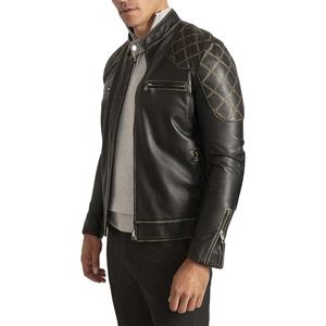 Veste en cuir pour homme tendance 2026, taille adulte, motif uni, disponible à prix raisonnable, veste pour homme 2026 - Product Image 3
