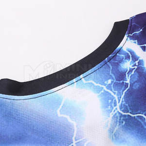 Camiseta de sublimación para hombre con cuello redondo, ropa de calle, 100% algodón, diseña tu propio logotipo, camiseta de sublimación para hombre - Product Image 3