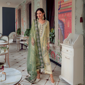 Style indien pakistanais décontracté Salwar Kameez robe de soirée pakistanaise prêt à l'emploi dames coton costume cousu élégant femme robes - Product Image 1