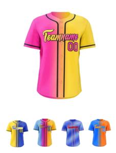 Maillot de baseball de haute qualité uniforme d'équipe léger séchage rapide respirant OEM vente en gros maillot de baseball avec logo personnalisé - Product Image 2