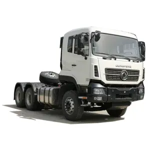Dongfeng LHD Trailer Towing menggunakan Yuchai Engine 440HP kepala truk traktor untuk dijual