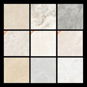 Carreaux de céramique brillants 1000x1000mm - Design moderne pour les sols des centres commerciaux et des supermarchés - Product Image 2