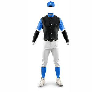 Uniforme de Béisbol y Sóftbol Personalizado con Logotipo de Equipo, Sublimado con Transferencia de Calor, de Alto Rendimiento, Transpirable, de Secado Rápido, Tallas Grandes - Product Image 1