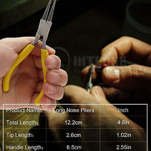 Nueva llegada Material de acero al carbono Alicates de joyería Venta directa de fábrica Alicates de joyería para la venta en línea - Product Image 5