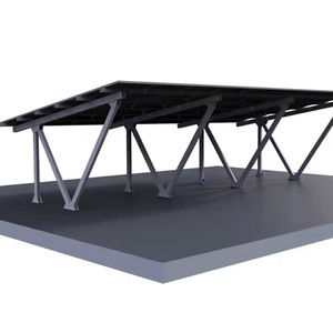 Abri de voiture <span class=keywords><strong>solaire</strong></span> Jchx N Type 2 3 4 5 6 7, installation facile, fabrication sur mesure, acier HDG, alliage d'<span class=keywords><strong>aluminium</strong></span> - Product Image 5