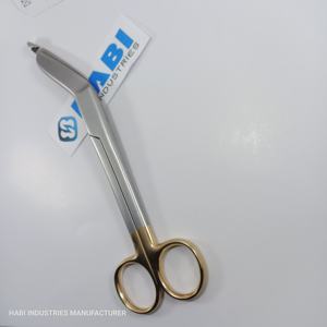 Stainless Steel <b>Curved</b> Medical Shears Lister Bandage <b>Scissors</b> for Nursing and Surgical Tools Medical Instrument Set - Product Image 5