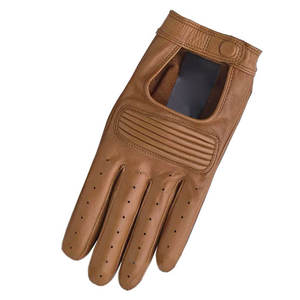 Guantes de Conducción de Cuero para Hombre con Logotipo Personalizado, Guantes de Motocicleta de Cuero para Conducir - Product Image 6