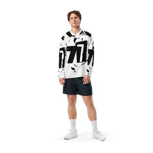 Venta al por mayor de alta calidad deportes personalizados de fábrica de calidad superior bordado personalizado enseñar camisetas de hockey sobre hielo - Product Image 4