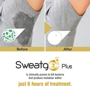 Sweatgo Plus, antitranspirante y desodorante, controla eficazmente la hiperhidrosis y combate las infecciones bacterianas para el - Product Image 4