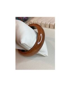 Brazalete de madera personalizado, diseño de madera natural colorido, redondo, tamaño personalizado, pieza de diseño tallado - Product Image 5