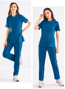 Tenues médicales unisexes en tissu polycoton 175 GSM, uniformes d'infirmière pour hôpital, vêtements de travail quotidiens durables - Product Image 6